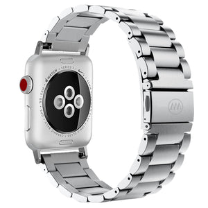 WareWel Apple Watch Compatible Stainless Steel Metal Band - WareWel