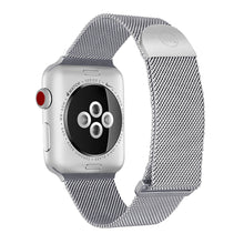 Load image into Gallery viewer, WareWel SS Magnetic Milanese Mesh Loop Replacement Band Compatible with Apple Watch Series 1, 2, 3, 4, 5, 6 - WareWel
