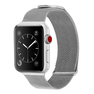 WareWel Magnetic Milanese Mesh Loop Replacement Band for Apple Watch