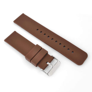 WareWel Smooth Silicone Sport Replacement Watch Strap with Quick Release - WareWel