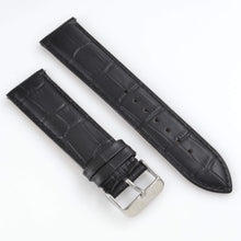 Load image into Gallery viewer, WareWel Crocodile Pattern Genuine Leather Replacement Watch Strap with Quick Release - WareWel
