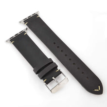 Load image into Gallery viewer, WareWel Apple Watch Compatible Genuine Crazy Horse Leather Replacement Strap - WareWel
