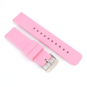 WareWel Smooth Silicone Sport Replacement Watch Strap with Quick Release - WareWel
