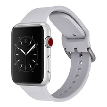 Load image into Gallery viewer, WareWel Apple Watch Compatible Smooth Ultra Flexible Silicone Band - WareWel
