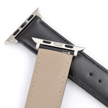 Load image into Gallery viewer, WareWel Apple Watch Compatible Genuine Smooth Leather Replacement Strap - WareWel
